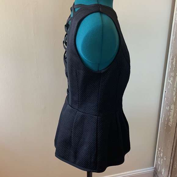 Nanette Lepore peplum top. - Picture 3 of 7